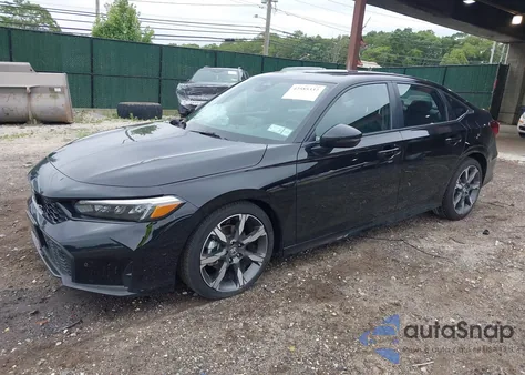 2025 Honda Civic Hybrid Sport/Sport Touring from USA, damaged, VIN 2HGFE4F8XSH323245